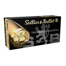 Sellier&Bellot .40 S&W Vollmantel 11,7g/180grs. Sellier&Bellot .40 S&W Vollmantel 11,7g/180grs.