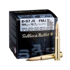 Sellier & Bellot 8x57 IS Vollmantel 12,7g 196grs.